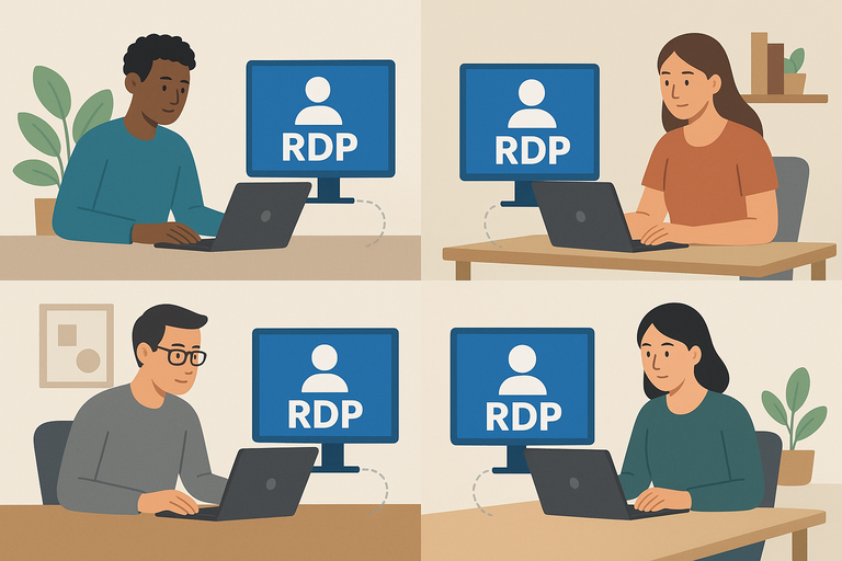 Remote Work Collaboration in Home Offices