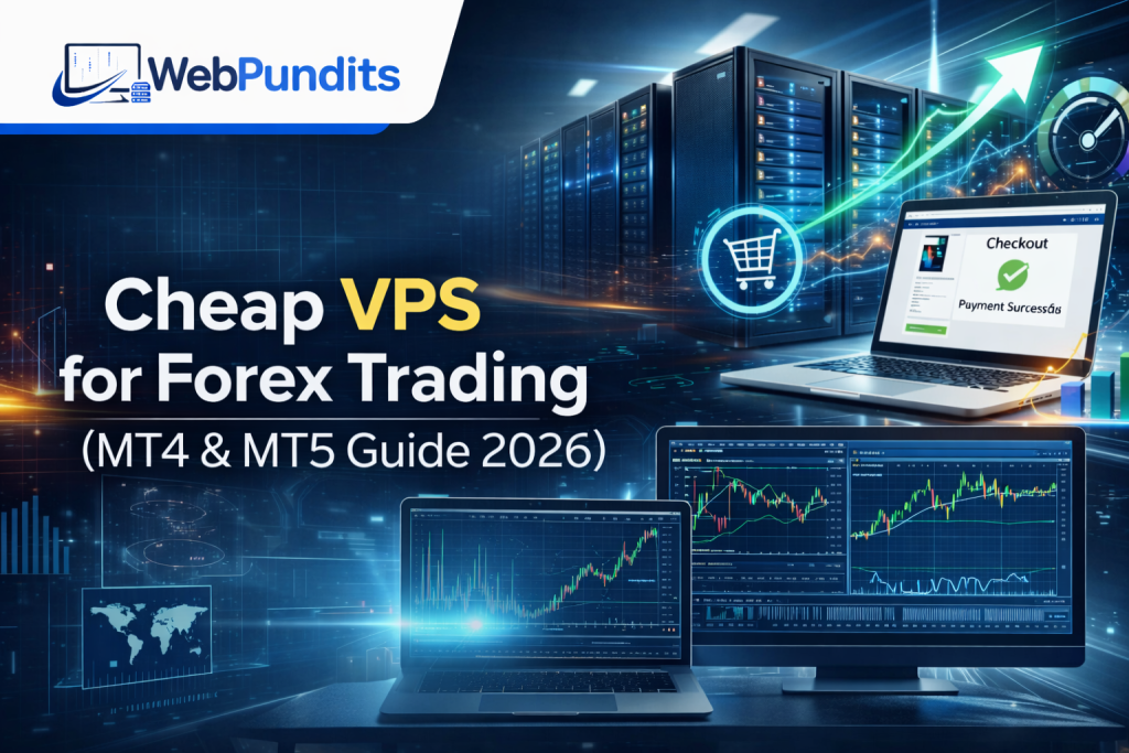 Cheap VPS for Forex Trading MT4 and MT5 setup with low latency servers