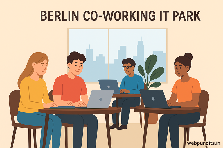 Berlin Co-Working IT Park Teamwork