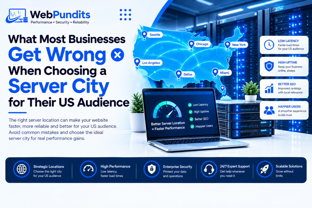 When Choosing a Server City for Your US Audience?